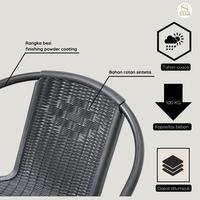 Gambar Kursi besi kursi cafe besi bangku cafe kursi bakso besi kursi makan dari deco.interior undefined 2 Tokopedia