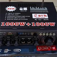 Gambar Power Amplifier Daya 1000w+1000w Original Fleco BT-198B Pro Bluetooth Penguat Suara Big Sound Full Bass dari Mayken Toko undefined 3 Tokopedia