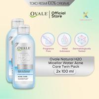 Gambar Ovale Natural H2O Micellar Water Acne Care 100ml Twin Pack dari Ellips Haircare undefined 1 Tokopedia