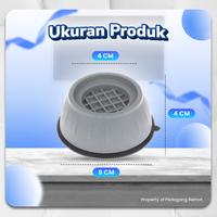 Gambar Tatakan Alas Kaki Mesin Cuci Universal / Alas Kaki Kasur Kulkas Meja Bangku Anti Slip Anti Getar dari Pedagang Remote_NEW undefined 3 Tokopedia
