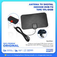 Gambar Antena TV Indoor Tipe TFL-D139 / Antena Indoor TV Digital Analog DVB-T2 + Kabel dari Pedagang Remote_NEW undefined 1 Tokopedia