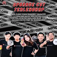 Gambar PROMO SALE Rumah Roller Vario PULLEY VARIO CUSTOM 1 SET BUBUT + KEROK JALUR PART PULI KODE (KZR) VARIO125 Honda BUBUT 13,5 custom 13,8 drajat racing PCX ADV 150 CC Racing Vario 150 - VARIO 125 LED, 13,8 KIPAS SAJA dari Top Sparepart Store undefined 4 Tokopedia