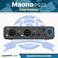 Gambar Maono PS22 Audio Interface - Soundcard Recording 2 Channel Original - Black dari SoundStation Store undefined 2 Tokopedia