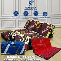 Gambar [CUCI GUDANG BERKAH SALE HARGA SUBSIDI] Kasur lipat Busa Anti Kempes Lipat 4 / Matras Lipat 4 High Quality Foam 100% Original / Kasur Matras Sofa bed / Kasur Kos Elite Nanjos Garansi Resmi Brand [FREE ONGKIR & BISA COD] dari CV TWENTIC undefined 5 Tokopedia