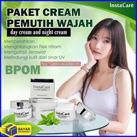 Gambar ( TOP 3 ) instacare 1 paket cream pemutih-wajah glowing kulit insta care skincare krim siang malam serum flek hitam bpom halal wanita sabun cepat toner ori paling ampuh asli bikin aman busui skincer satu day night ms glow sekinker adera aish viral jerawat - Paket Cream dari Aestetic Skin undefined 2 Tokopedia