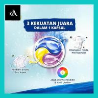 Gambar Azim** Rinso Detergent Cair Capsule Konsentrat Deterjen Matic Kapsul Lavender Fresh 168 G X2 - Twinpack dari Azimi Nadia undefined 3 Tokopedia