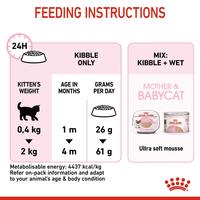 Gambar Cat Food / Makanan Kucing Royal Canin Mother & Babycat 400 Gram dari Klik Hewan undefined 5 Tokopedia