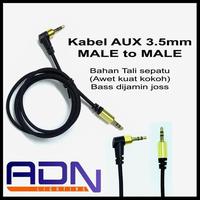 Gambar ADN Kabel AUX Audio Extender Jack 3.5mm Male to Male Bentuk L 1M Kabel AUX Audio Extender Jack 3.5mm dari ADN Lighting undefined 1 Tokopedia