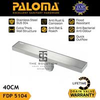 Gambar Floor Drain PALOMA FDP 5104 Saringan Lubang Air Got Lantai Kamar Mandi Anti Bau Kecoa & Banjir Modern Panjang Dapat Diputar dari The Solution Kenari Mas undefined 1 Tokopedia
