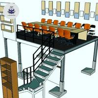 Gambar mezzanine kanopi balkon besi rangka tihang besi hollow galvanis dari Mega jaya decor undefined 3 Tokopedia