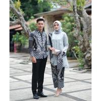 Gambar [ New ] Kebaya Couple Modern Kebaya Ln Tunangan Kebaya Wisuda Kebaya Kondangan Wid Batik Kebaya Pasangan Batik Brukat Baju Wisuda Set Couple Burkat Kondangan Kebaya Pesta Setelan Kebaya Brokat - HIJAB BELLA, M dari kitaroshopp undefined 3 Tokopedia
