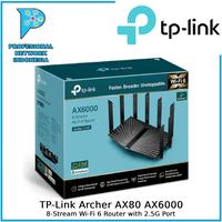 Gambar TP-Link Archer AX80 AX6000 8-Stream Wi-Fi 6 Router with 2.5G Port dari Profesional Network undefined 2 Tokopedia