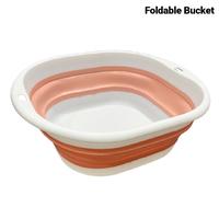 Gambar Foldable bucket - Baskom Plastik Lipat Multifungsi - Ember Lipat - Baskom Lipat Bayi - S PINK dari Office Hours undefined 3 Tokopedia