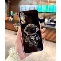 Gambar CASING HP SAMSUNG A16 4G 5G SOFT CASE PLATING STANDING ASTRONOT TERBARU!!! - Purple, Samsung A16 4G dari kahoodstore undefined 3 Tokopedia