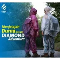 Gambar Jas hujan setelan celana Diamond Adventure tas backpack Plevia 7001 - Biru dari neng Store1 undefined 1 Tokopedia