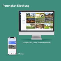 Gambar V380-Dual-Q1 Kamera IP Pengawasan Keamanan Cerdas Nirkabel Kamera CCTV HD 1080P - CCTV SAJA dari SMART BUDGET 88 undefined 5 Tokopedia
