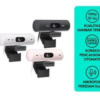Gambar Logitech Brio 500 Webcam Full HD 1080p Auto Light Correction Auto Framing dan Mikrofon Noise-canceling dari Belanja Aja Yuu undefined 1 Tokopedia