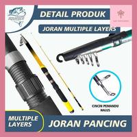 Gambar AZIZ^ AQUASEA JORAN PANCING BOSEMANI SPINNING PANJANG 1.50M S/D 3.00M FISHING ROD PANCINGAN GLASS FIBER JORAN ANTENA ROD ALAT PANCING IKAN MANCING ROD LAUT DANAU ^^ dari Aziz-Samchurr90 undefined 2 Tokopedia