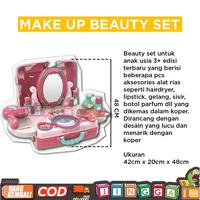 Gambar MAINAN MAKEUP ANAK PEREMPUAN TERBARU 2021 MAKE UP MEJA ALAT RIAS BEAUTY SET BACKPACK KOPER KECIL SIMULASI MEK UP SET DANDAN CEWEK MEKAP CEWE DANDANAN LENGKAP MAIKAP MURAH LENGKAP RAMBUT KUTEK KUKU KOSMETIK RIASAN KOMPLIT KECANTIKAN dari imasshop86 undefined 2 Tokopedia