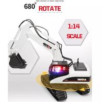 Gambar CUCI GUDANG Huina 1550 1535 1535-70 1550-7 650 channel Excavator with metal shovel RC Alat Berat - Huina 650 dari JOYKIDS Official Shop undefined 2 Tokopedia
