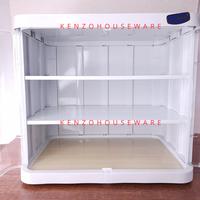 Gambar Food Cabinet Bistro 3 6 Susun Tutup NAIBA Rak Lauk Lemari Piring Gelas Storage Plastik - NAIBA 3413 dari KENZO HOUSEWARE undefined 3 Tokopedia