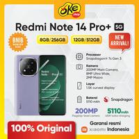 Gambar Xiaomi Redmi Note 14 Pro Plus 5G - Garansi Resmi Xiaomi Indonesia - Hitam, 256GB dari OkeShop TSM Bandung undefined 2 Tokopedia