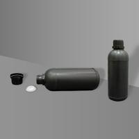 Gambar Botol plastik HDPE + tutup, 500ml, 40gram, hitam dari Citaplasindo undefined 3 Tokopedia
