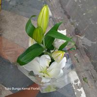 Gambar Fresh Flower Bunga Lily Segar Pertangkai - Pink dari toko bunga kemal florist undefined 4 Tokopedia
