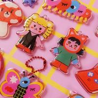 Gambar Liunic On Things- Keychain Trinkets Collection - Character Termurah Ready Terbaik - Caterpillar dari ExchangeStore undefined 5 Tokopedia