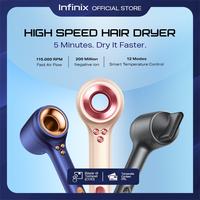 Gambar Infinix Hair Dryer | Pengering Rambut - 64db Ultra Silence - High Speed Drying - Smart Temperature Control - Magnetic Nozzle - Dust Proof Hairdryer - Pink  dari SUKSESMAS SOLUSINDO undefined 1 Tokopedia
