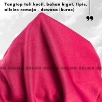 Gambar 3pcs tangtop tanktop tengtop tank top kaos dalam singlet Gym olahraga wanita pria dewasa Tk remaja M L XL ukuran size polos you can see HGT tali kecil slim fit bahan higet katun rayon elastis melar adem nyaman Panjang - Allsize 3pcs, Random dari gelmo undefined 3 Tokopedia