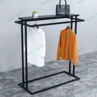Gambar gantungan baju toko pakaian Besi ukuran Lbr 50cm Tg 150cm Pj 100cm dari CV KAYU TROPIS FURNITURE undefined 1 Tokopedia