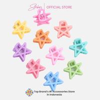 Gambar Stroberi Colored Mini Doff Hair Clip - Basic dari Stroberi Accessories undefined 4 Tokopedia