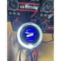 Gambar LAMPU BILED MATRIX X1 CR7 C656 SHROUD BULAT 3.5 INCH CAHAYA FLAT DENGAN KIPAS PENDINGIN - White-red, C656-3.5inch dari AUT0PART undefined 4 Tokopedia