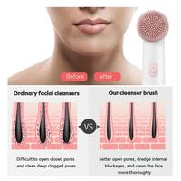 Gambar Fresh Finds Now Electric Face Cleansing Brush For Facial Skin Care Wash Sonic Vibration Massage Tool 2 In 1 Acne Pore Blackhead Silicone Cleaner One-Of-A-Kind Deal dari Olivia 99 Store undefined 4 Tokopedia