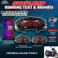 Gambar READY ADA!!! Stoplamp Led Running Text Animasi Vario 125-150 Old Lampu LED Rem Belakang Modifikasi Variasi Motor Arsy Custom dari CV BANGUN TEKINDO undefined 1 Tokopedia