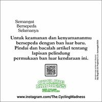 Gambar ban dalam sepeda FIXEDGEAR untuk ban luar WTB thickslick 700 x 25c 700x25c / 700 x 28c 700x28c / 700 X 25C 700X25C. merk Deli Tire/ DeliTire. PROPER dan TANGGUH buat "long skid" dan skidding. French Valve/Presta Valve/Pentil Jarum/Pentil Kecil 60 mm dari CYMA by CYCLING MADNESS undefined 4 Tokopedia