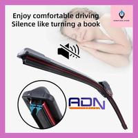 Gambar Uswa^ Double Blade Wiper Depan Frameless J Hook Universal Dual Karet Berbagai Jenis Mobil By Adn - 24 dari Uswatuen Store undefined 4 Tokopedia