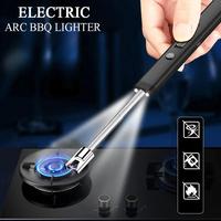 Gambar Bigsale Metal Long Hose TypeC Rechargeable Windproof Arc Electric Lighter Pulse Ignition With Led Light Kitchen Gas Stove Igniter dari Viktory Mall undefined 1 Tokopedia