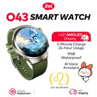 Gambar Smartwatch itel 043 multifungsi olahraga atur kesehatan garansi 1 thn - Hijau, Tali tambahan dari Leo Sejahtera Cell undefined 2 Tokopedia