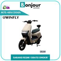 Gambar Sepeda Listrik Uwinfly M75 48V/20Ah Selis M75 800 Watt - NFC [CREAM] dari Bonjour Electronic Official undefined 1 Tokopedia
