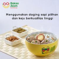 Gambar BAKSO ATOM Bakso Keju - Bakso Sehat Dari Daging Sapi Segar Pilihan. Frozen Pack Termasuk Bumbu Kuah. Isi 6 Butir @40 Gram. Berat Total 240 Gram. dari BAKSO SEHAT BAKSO ATOM Official undefined 3 Tokopedia