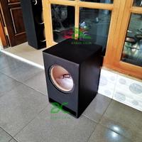 Gambar Box Subwoofer - Subwoofer Enclosure 8 Inch Transmission Port - Karpet Abu Abu dari Bakul.Cilik undefined 3 Tokopedia
