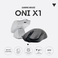 Gambar VortexSeries ONI X1 Lightweight Wireless Tri Mode Charging Dock Gaming Mouse - Putih dari Rikoyama STOR undefined 1 Tokopedia