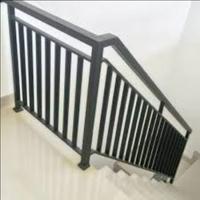 Gambar Railing tangga minimalis besi / railing tangga besi  / pegangan tangga dari zain interior design undefined 3 Tokopedia