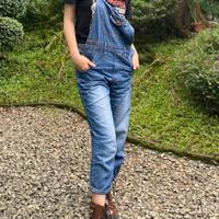 Gambar celana overal jumpsuit denim jeans preloved dari prelovedadzkiya undefined 1 Tokopedia