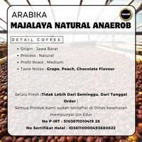 Gambar Coffee Arabica Natural Majalaya Anaerob Roasted Bean Kopi Biji matang Bubuk 200gr - Halus  dari Indoskopi undefined 3 Tokopedia