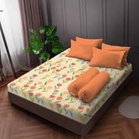 Gambar Sprei 160 Queen Flower Kintakun Dluxe Kirana Microfiber B2 20cm (5in1) - Arunika dari Scandinavian Shop undefined 1 Tokopedia