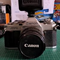 Gambar Kamera Analog CANON AV-1 Kamera Jadul Vintage Kondisi Bekas Mulus Lengkap Asesoris Tas Buku Manual dan Lampu Blitz dari BUPASALE undefined 2 Tokopedia