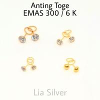 Gambar Anting Toge Anak & Bayi EMAS ASLI Kadar 300 / 6K ( TOKO MAS LIA GOLD BEKASI ) EA 61 - 80 anting anak emas anting bayi emas Terbaru Terlaris Terbaik - EA 67 dari KNIVER undefined 2 Tokopedia